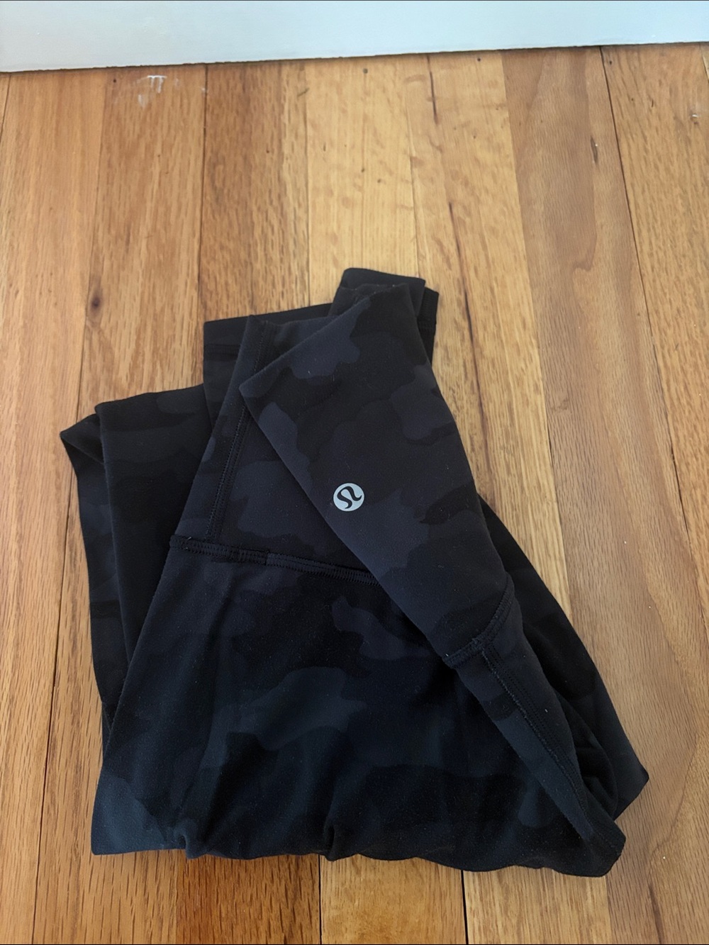 lululemon athletica Black Camo High-Rise Leggings